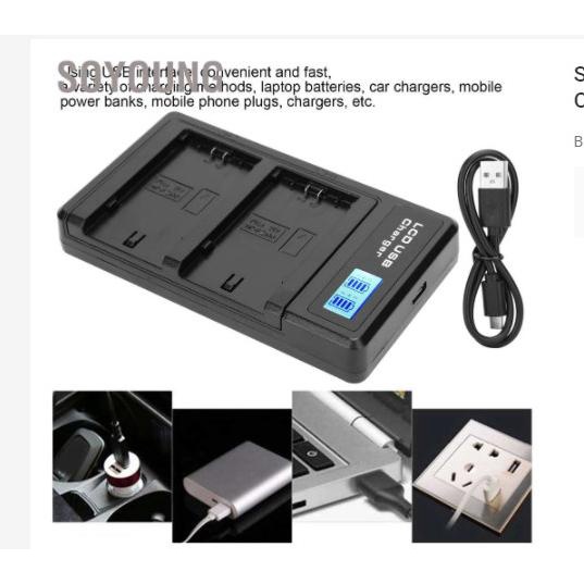 FirstPower NP-FZ100 Battery 3-Pack and Triple Slot Charger for Sony FX3