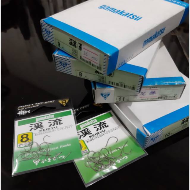 Jual Pancing Gamakatsu Keiryu No. 7-10 (Tanpa Lubang) | Shopee Indonesia