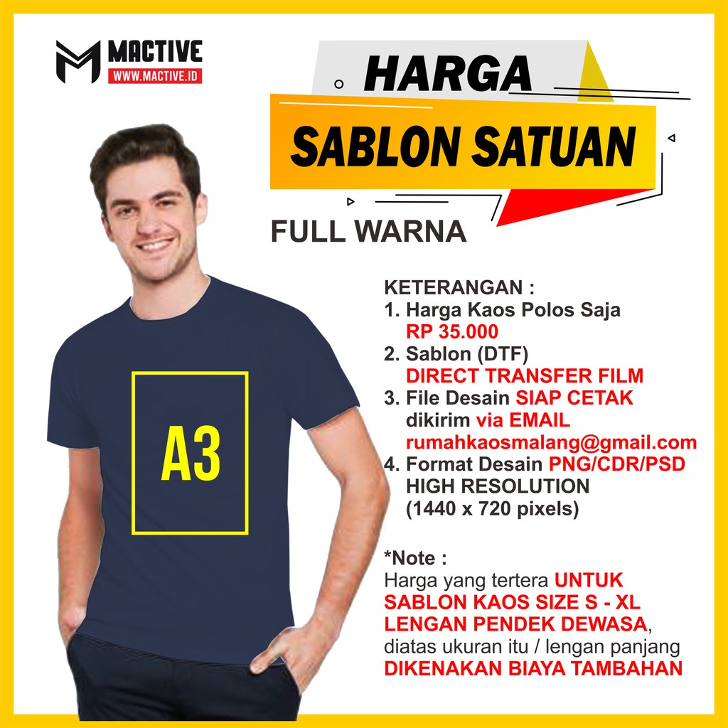 Jual KAOS CUSTOM SABLON SATUAN DTF PRINT DTF A3 DESAIN SUKA SUKA FULL ...