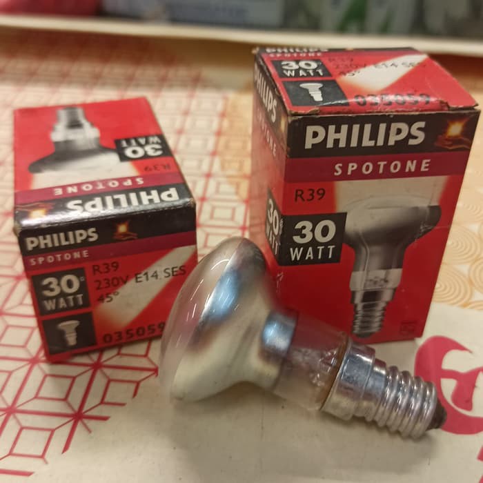 Jual Lampu Philips spotone 30w R39 E14 made in holland Shopee Indonesia