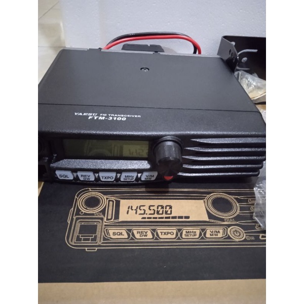 Jual radio rig yaesu FTM 3100 R / Yaesu FTM 3100R Shopee Indonesia