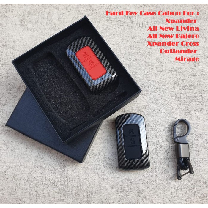 Jual Mobil-Pengaman-Kunci- Carbon Case Kunci Smart Key Cover Mitsubishi ...