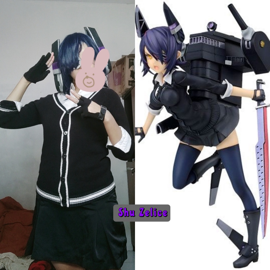 Jual Kostum Cosplay Tenryuu Kantai Collection | Shopee Indonesia