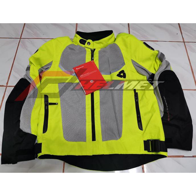 Jual Jaket Motor Revit Tornado HV - Yellow Neon/Black - Kuning | Shopee ...