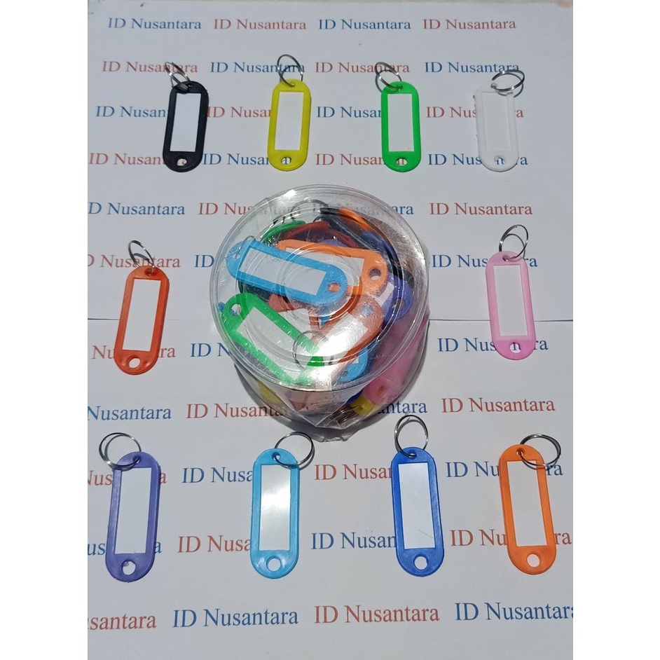Jual Gantungan Kunci dengan Label Nama | Shopee Indonesia