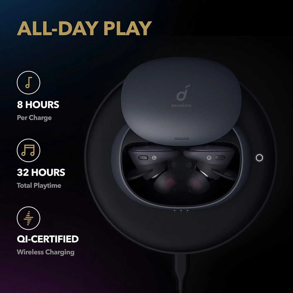 Soundcore Liberty 2 Pro TWS Earphone Black - A3909