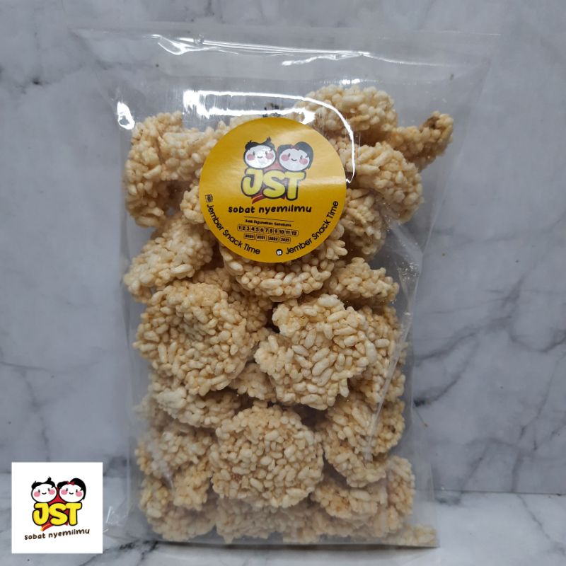 Jual Krupuk Kerupuk Rengginang Udang Bawang 200gr Snack Kiloan JST