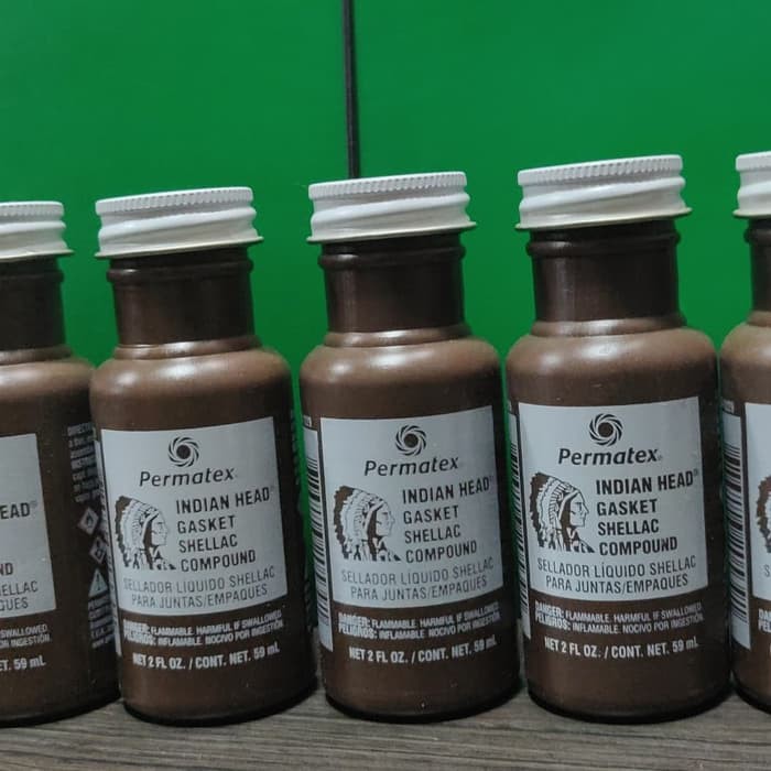Jual PERMATEX INDIAN HEAD GASKET SHELLAC COMPOUND (59ML) | Shopee Indonesia
