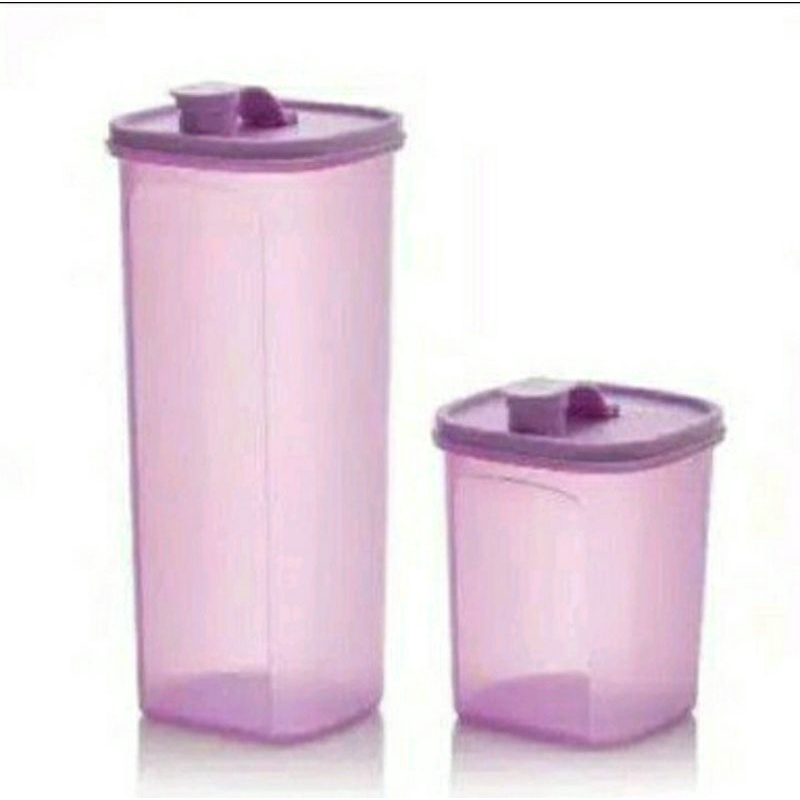 Jual slim line set 2 liter dan 1 liter asli tupperware | Shopee Indonesia