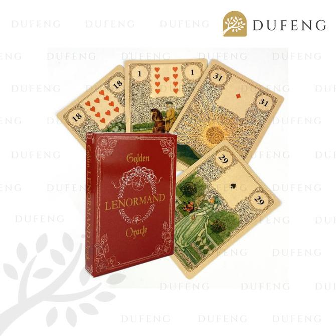 Jual Kartu Tarot | Golden Lenormand Oracle | Tarot Koleksi | Oracle ...