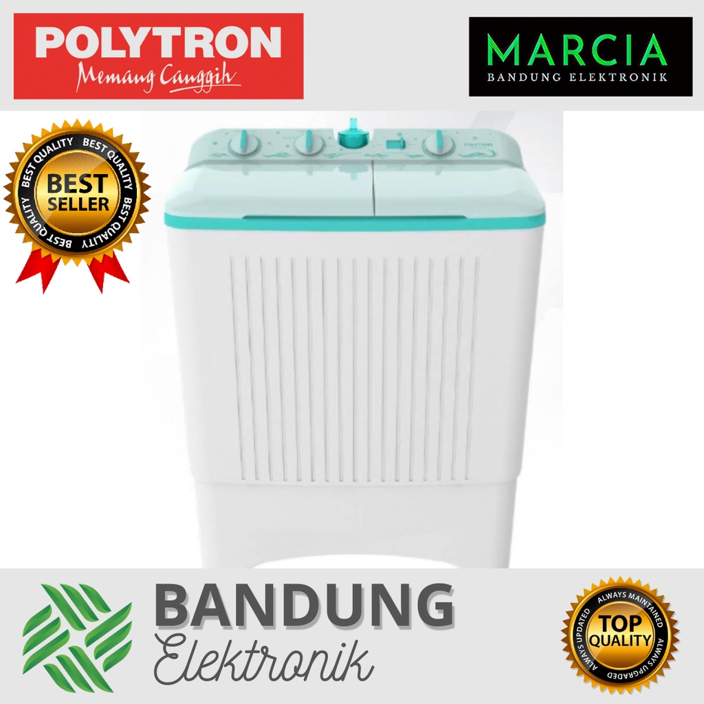 Jual NEW MESIN CUCI POLYTRON 7KG PWM 7076 G | Shopee Indonesia