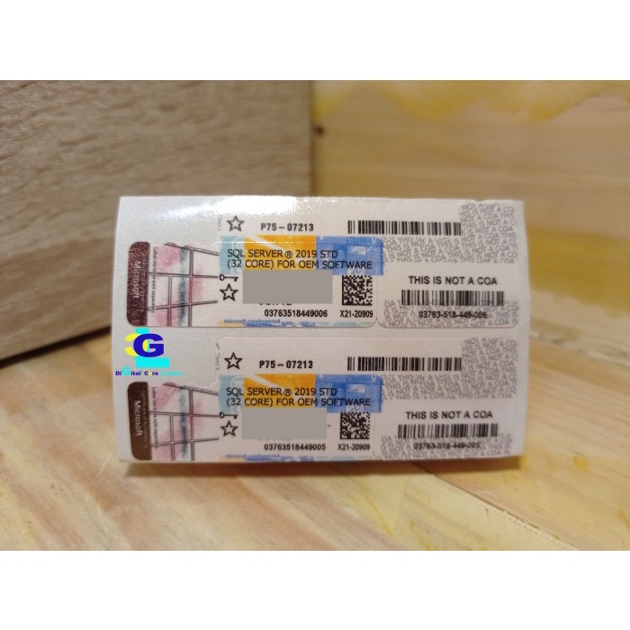 Jual Lisensi SQL Server 2019 Standard 32 Core COA Original | Shopee ...
