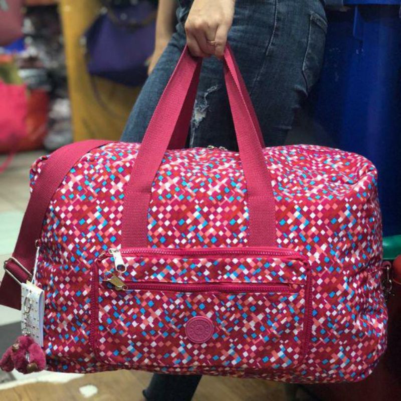 Jual TRAVEL KIPLING LIPAT MOTIF/TAS TRAVE/TAS TOUR/TAS BAGASI Shopee