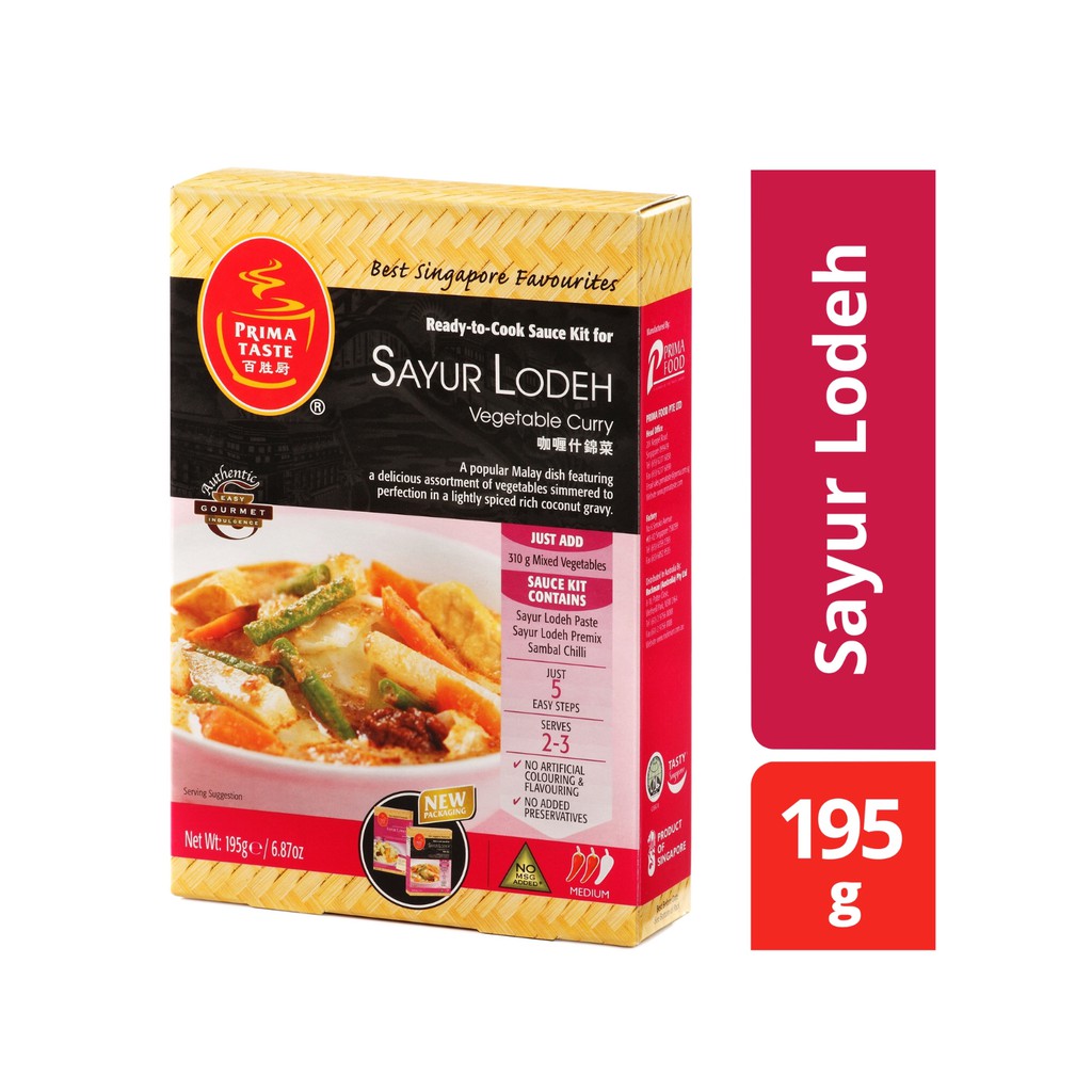 Jual Prima Taste Sauce Kit Sayur Lodeh Shopee Indonesia