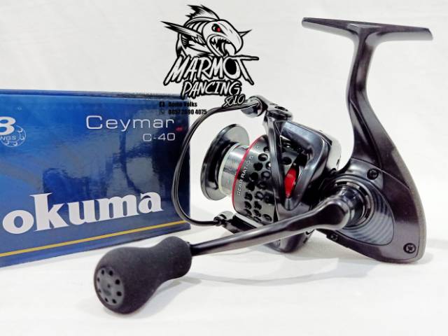 harga reel okuma ceymar c 40 Jual REEL SPINNING OKUMA CEYMAR C-40 C40