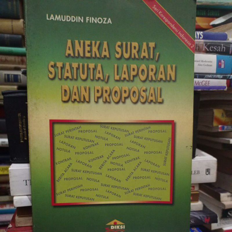Jual ANEKA SURAT STATUTA LAPORAN DAN PROPOSAL | Shopee Indonesia