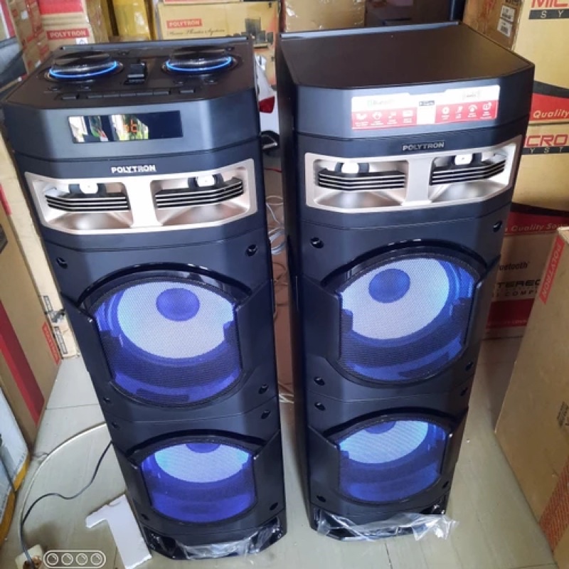 Jual Polytron Speaker Aktif Pas 10df28 Polytron Speaker Double Woofer