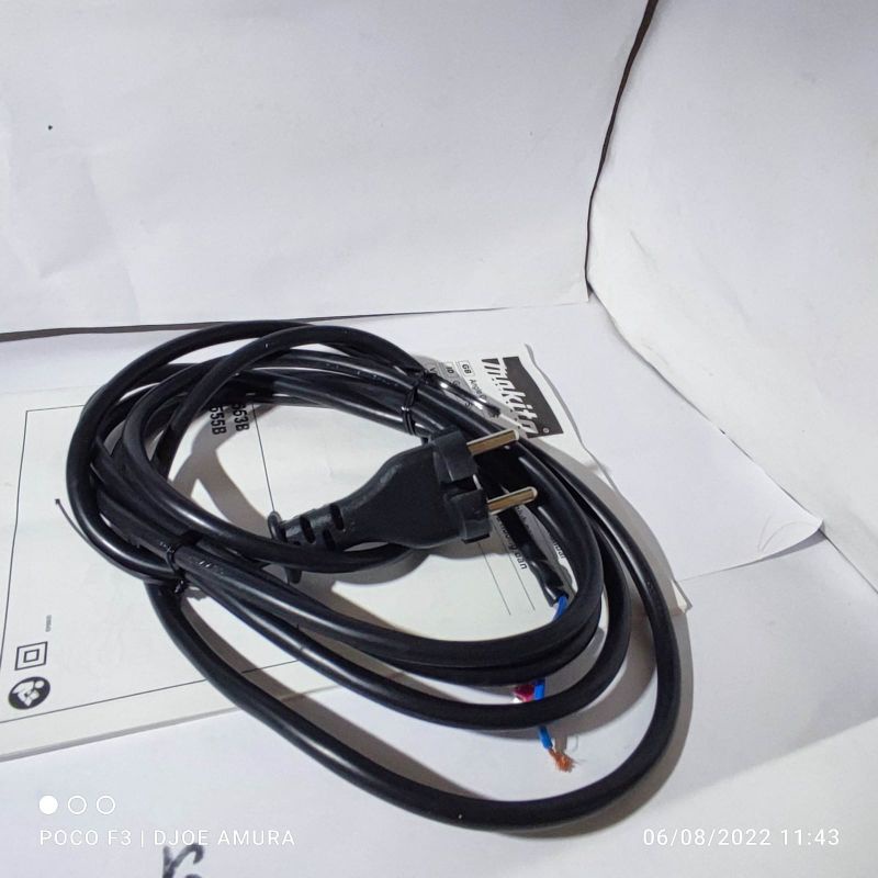 Jual Kabel Cable Mesin Gerinda Makita 9553B 9553 B Original Makita ...