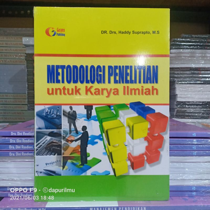 Jual Buku Original: Metodologi Penelitian untuk Karya Ilmiah | Shopee ...