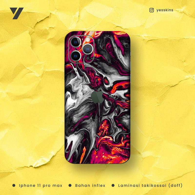 Jual iPhone 11 ProMax Garskin Fullbody (2 Skin) Custom - Pattern 8 ...