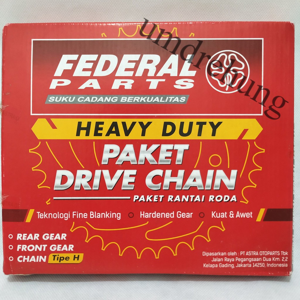 Jual Gir Ger Gear Set Yamaha Jupiter Z Federal Heavy Duty Shopee