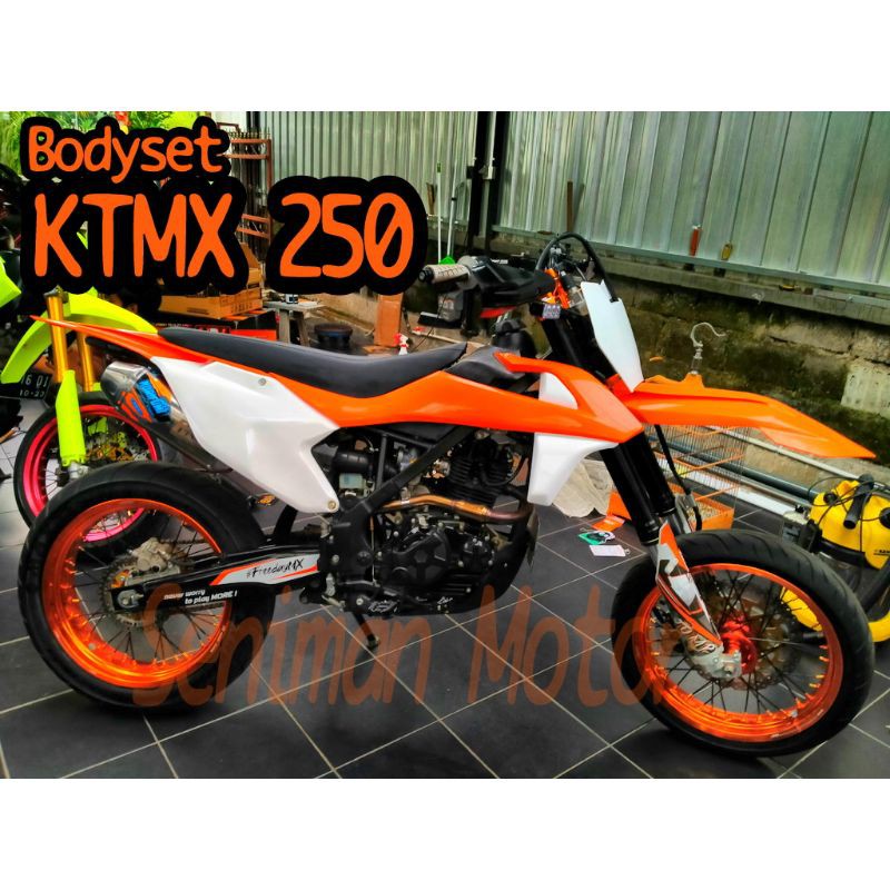 body set ktm pnp klx