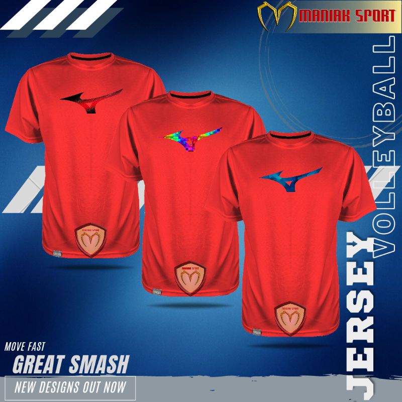 Desain kaos volley mizuno best sale