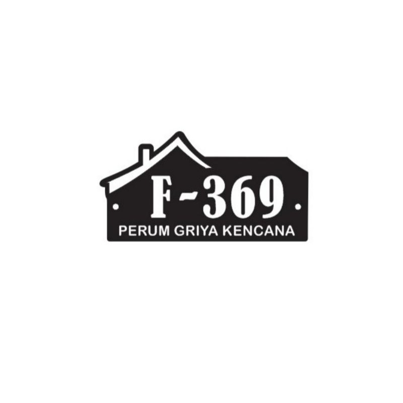 Jual sticker no rumah bentuk rumah | Shopee Indonesia