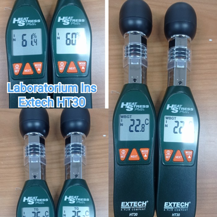 Jual Extech HT30 - Heat Stress Meter (Wet Bulb Globe Temperature ...