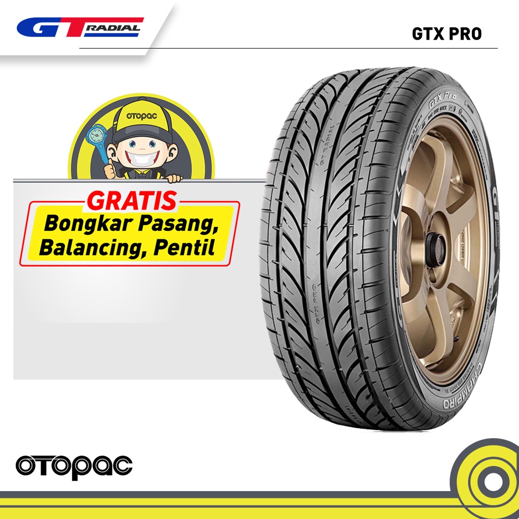 Promo GT Radial Champiro GTX PRO 195/55 R15 Ban Mobil [Gratis Pengiriman]  Diskon 19% di Seller Sparta Ban Official Store - Sparta Ban - Kota Jakarta  Barat