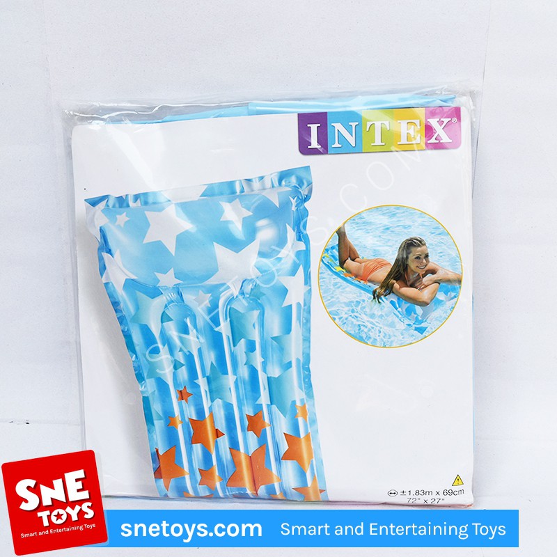 Jual INTEX Kasur air 59711 New Motif Floaties Mat | Shopee Indonesia