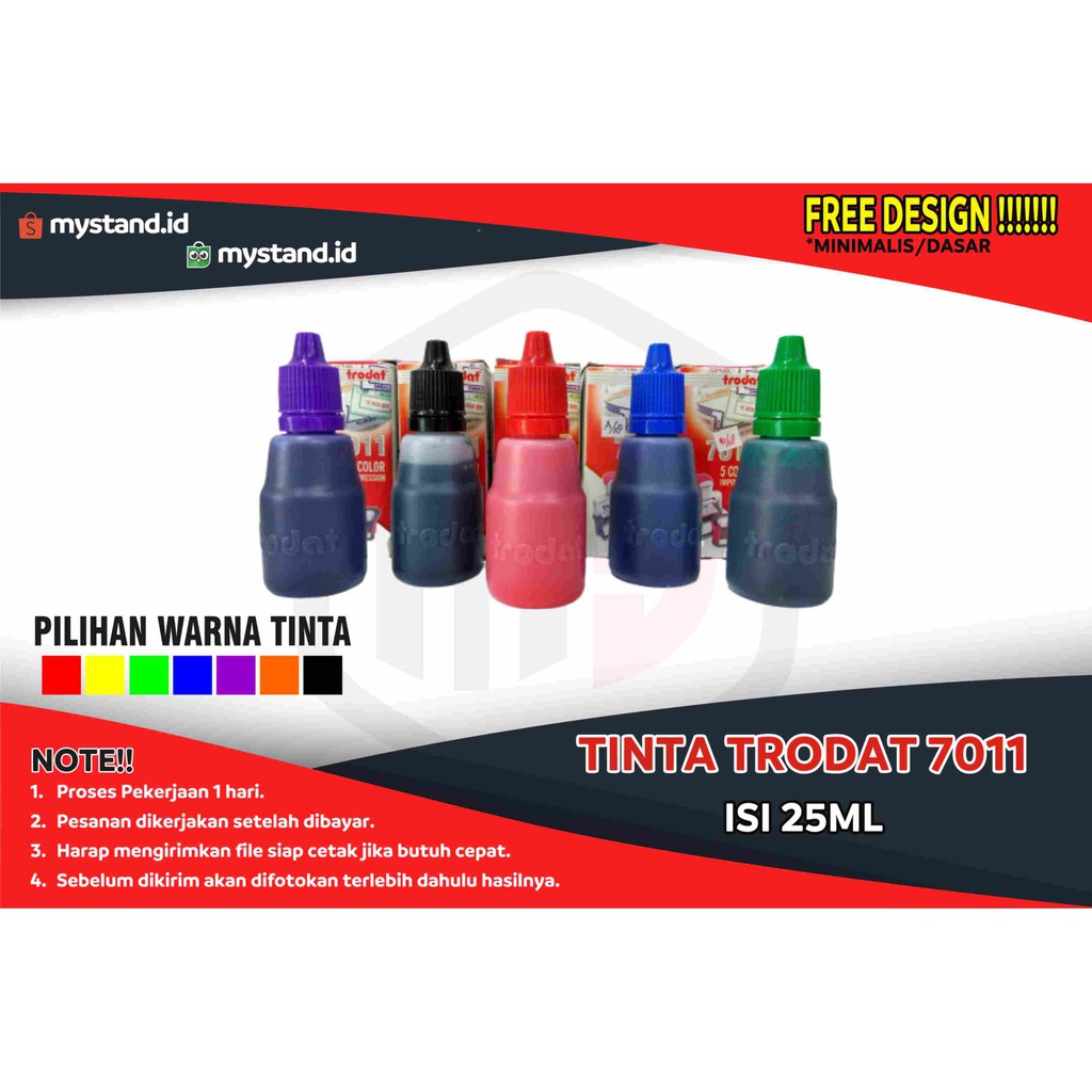 Jual TINTA TRODAT 7011, ISI 25ML, TINTA STEMPEL TRODAT, TINTA STEMPEL ...