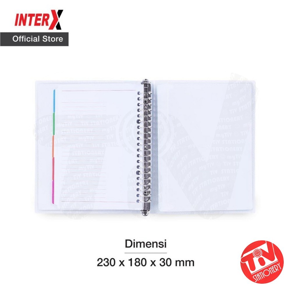 Jual Binder FIle Note FolderOne A5 (20 ring) | Shopee Indonesia