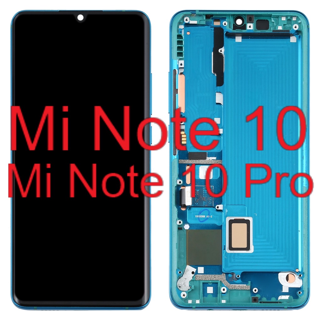 Jual Original LCD Plus TouchScreen Plus Frame - Xiaomi Mi Note 10 - Mi ...