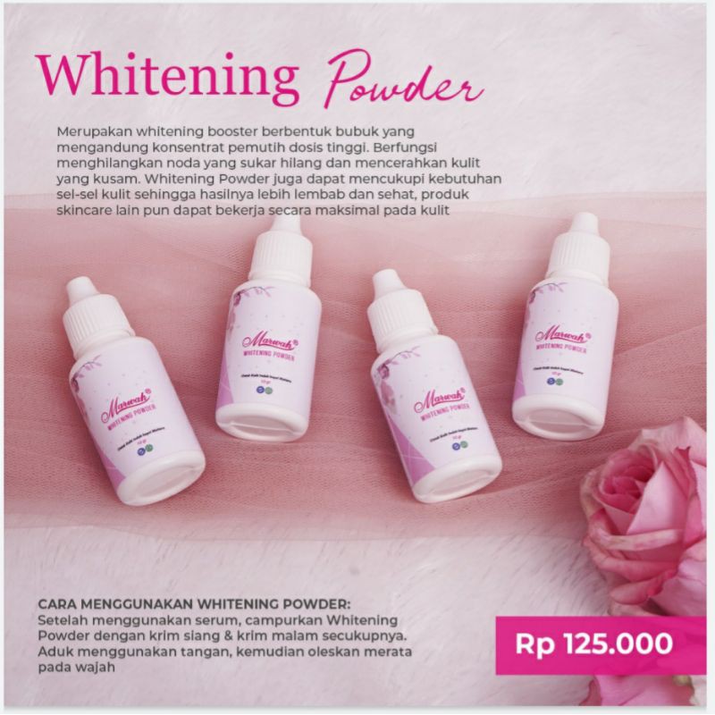 Jual WHITENING POWDER | Shopee Indonesia