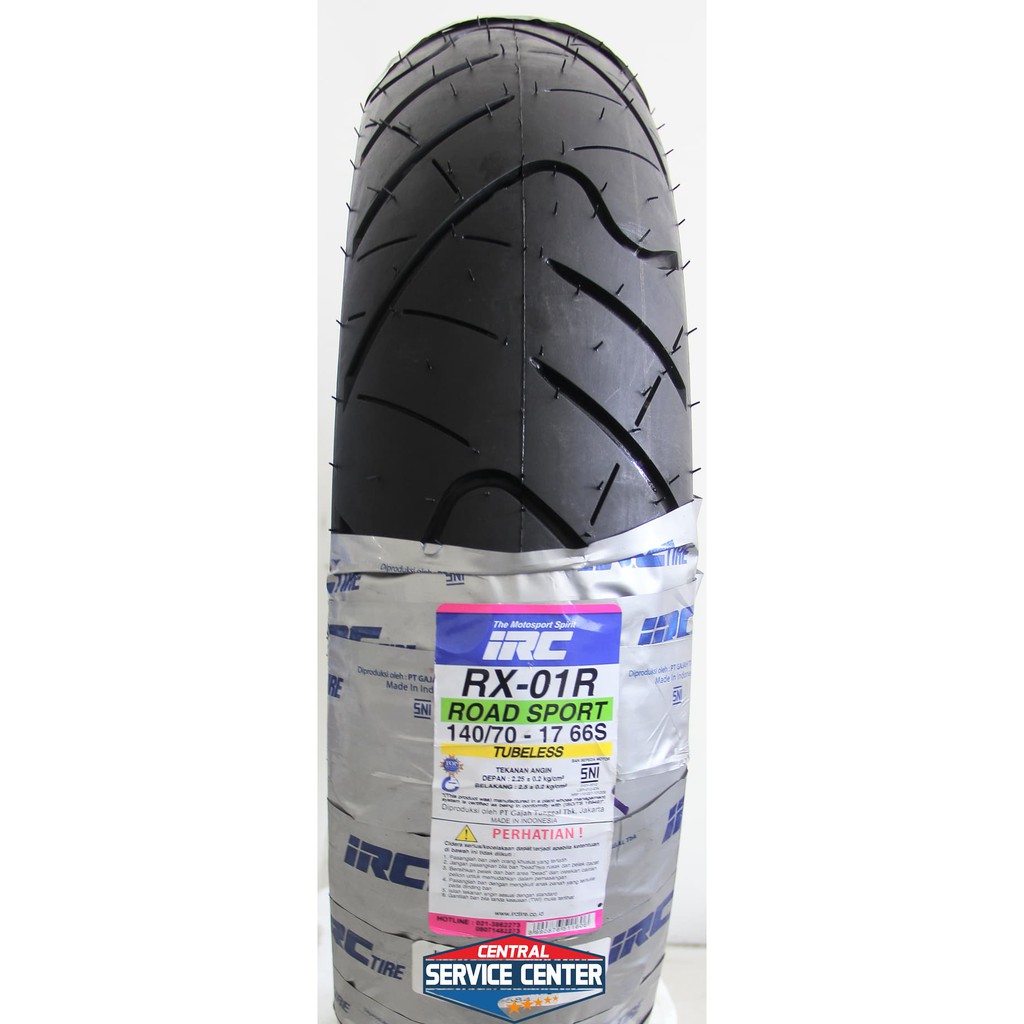 Jual Ban IRC 140/70-17 RX-01R Tubeless | Shopee Indonesia