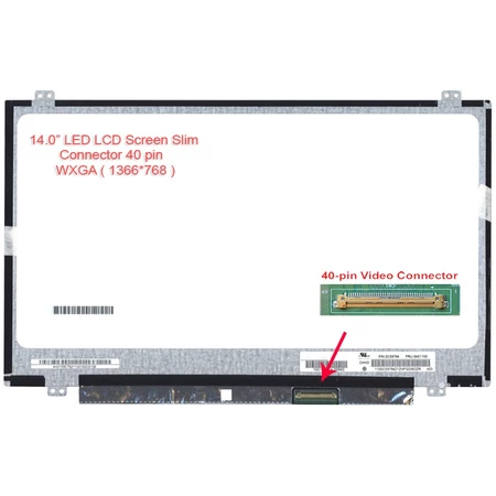 LED 14,0" SLIM 40 PIN A/B
