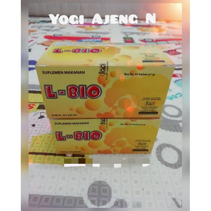 Jual L Bio Per Box (30 Sachet) | Shopee Indonesia