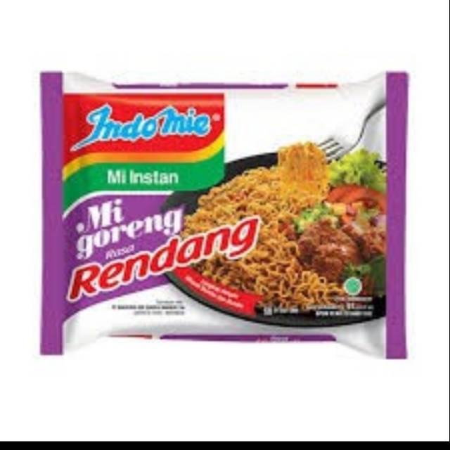 Jual INDOMIE GORENG RASA RENDANG AYO BERANI COBA | Shopee Indonesia