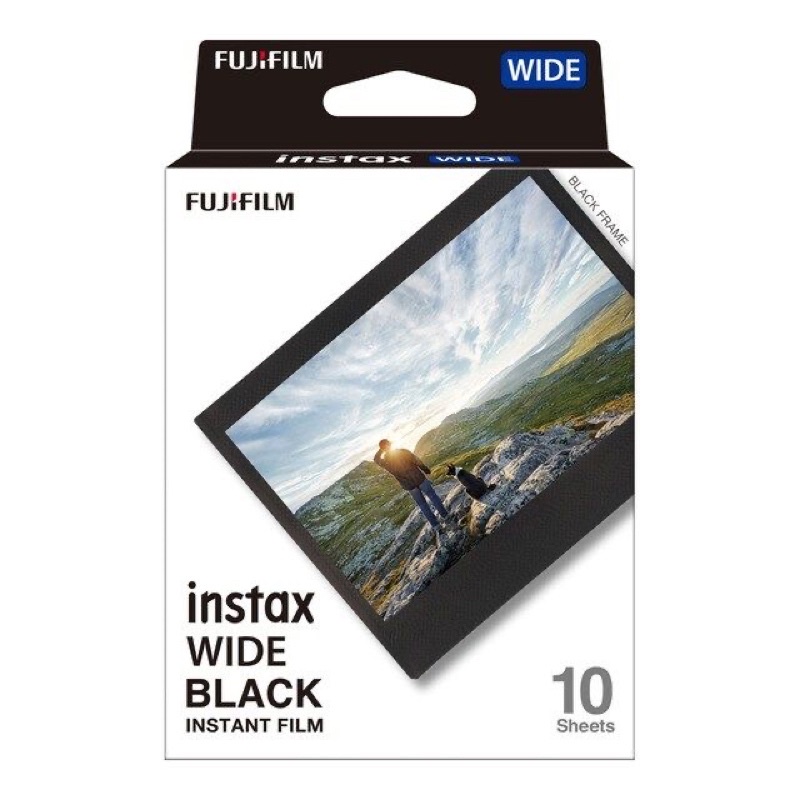 Jual Fujifilm Refill Instax Wide Black // Film Instax Wide Black ...