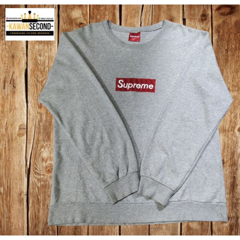 Supreme crewneck original sale