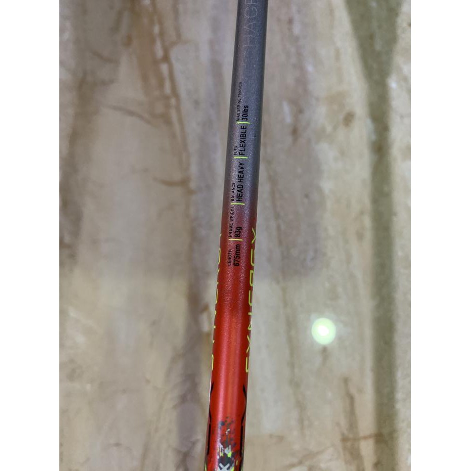 Jual RAKET BADMINTON DUNLOP APEX SYNERGY ORIGINAL +GRIP 30 LBS DISKON ...