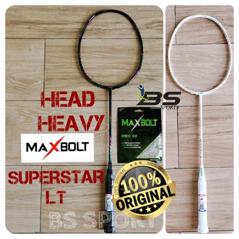 Jual RAKET BADMINTON MAXBOLT SUPERSTAR LT ORIGINAL | Shopee Indonesia