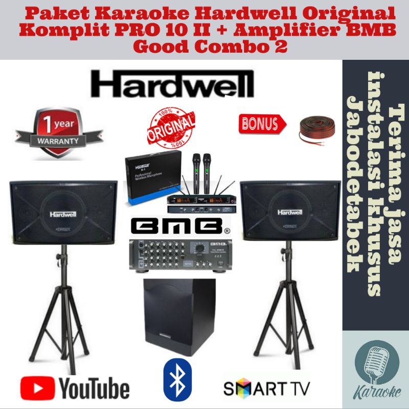 Jual Paket Karaoke Sound System Hardwell Original Komplit PRO 10 II