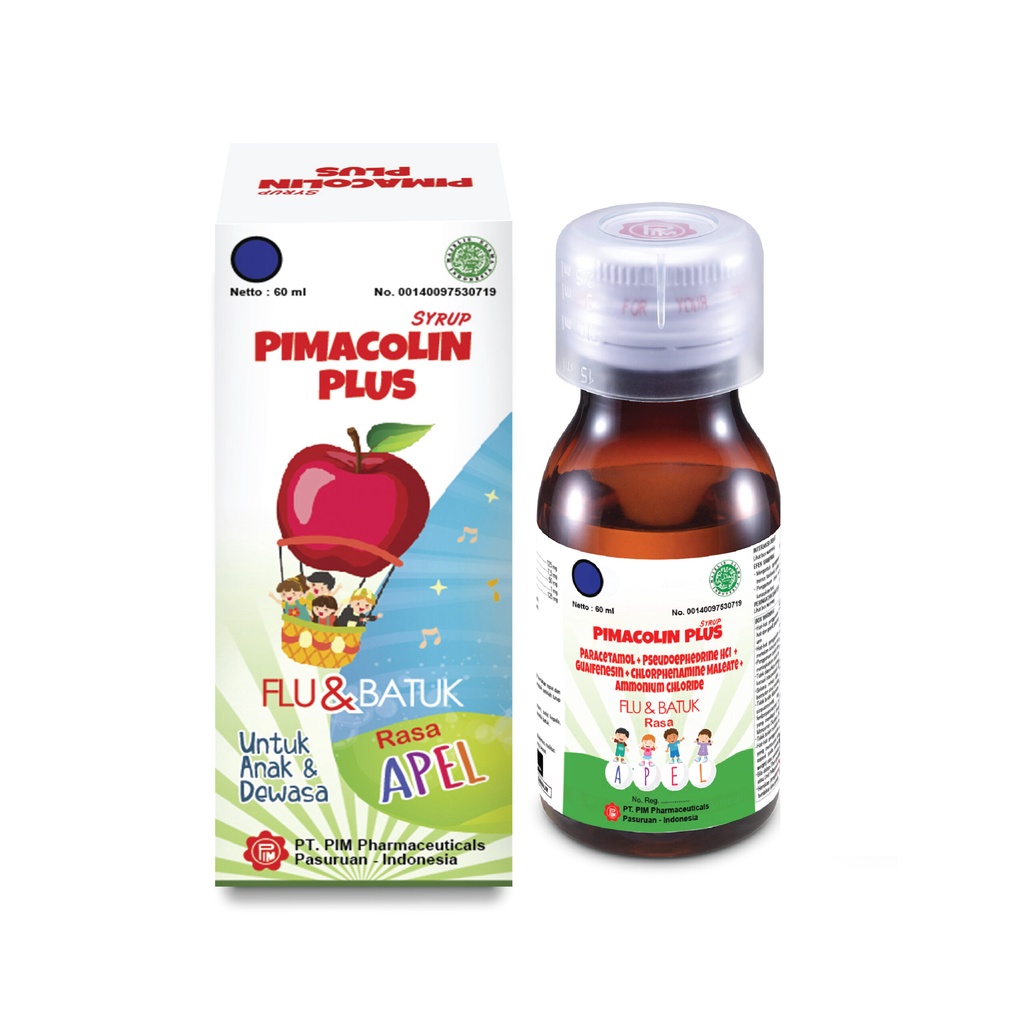 Jual PIMACOLIN PLUS SIRUP 60ML | Shopee Indonesia