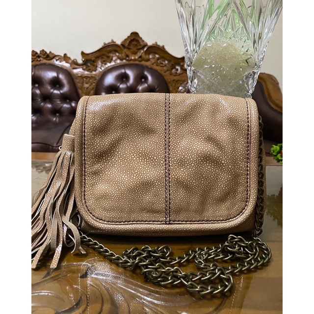 Jual sling rantai kulit asli massimo dutti | Shopee Indonesia