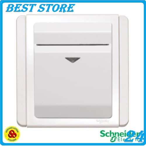 Jual SCHNEIDER SAKLAR KARTU NEO E3031EKTH WW HOTEL KEY CARD SWITCH ...