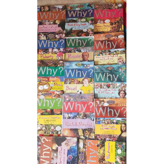 Jual BUKU WHY COMIC PENGETAHUAN ANAK | Shopee Indonesia