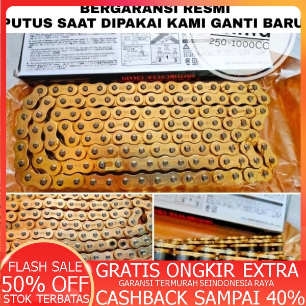 Jual Original Original Rantai DID Oring 520 120 L gold o ring rante ...