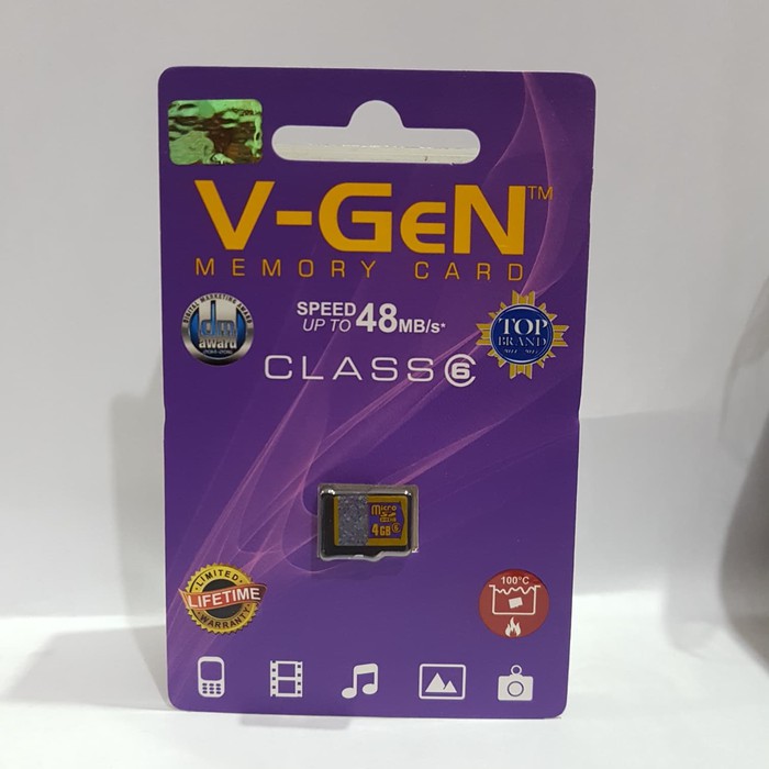 Jual Ba* Micro SD V-GEN 4GB Original | Shopee Indonesia